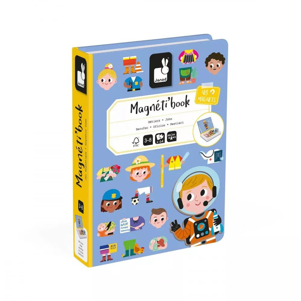 Janod Magnetyczna układanka Magnetibook Zawody