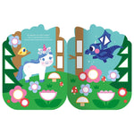 Auzou Pierwsze naklejki dla dzieci kształty Jednorożec