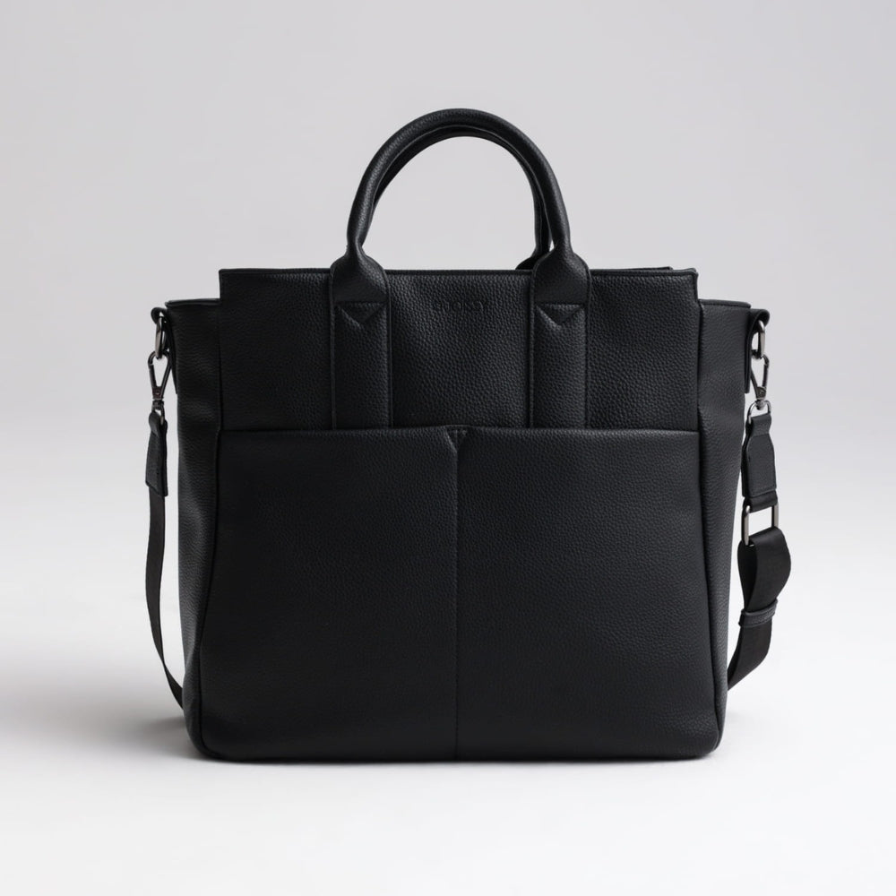 JOISSY Torba dla mamy GINA black/gun metal