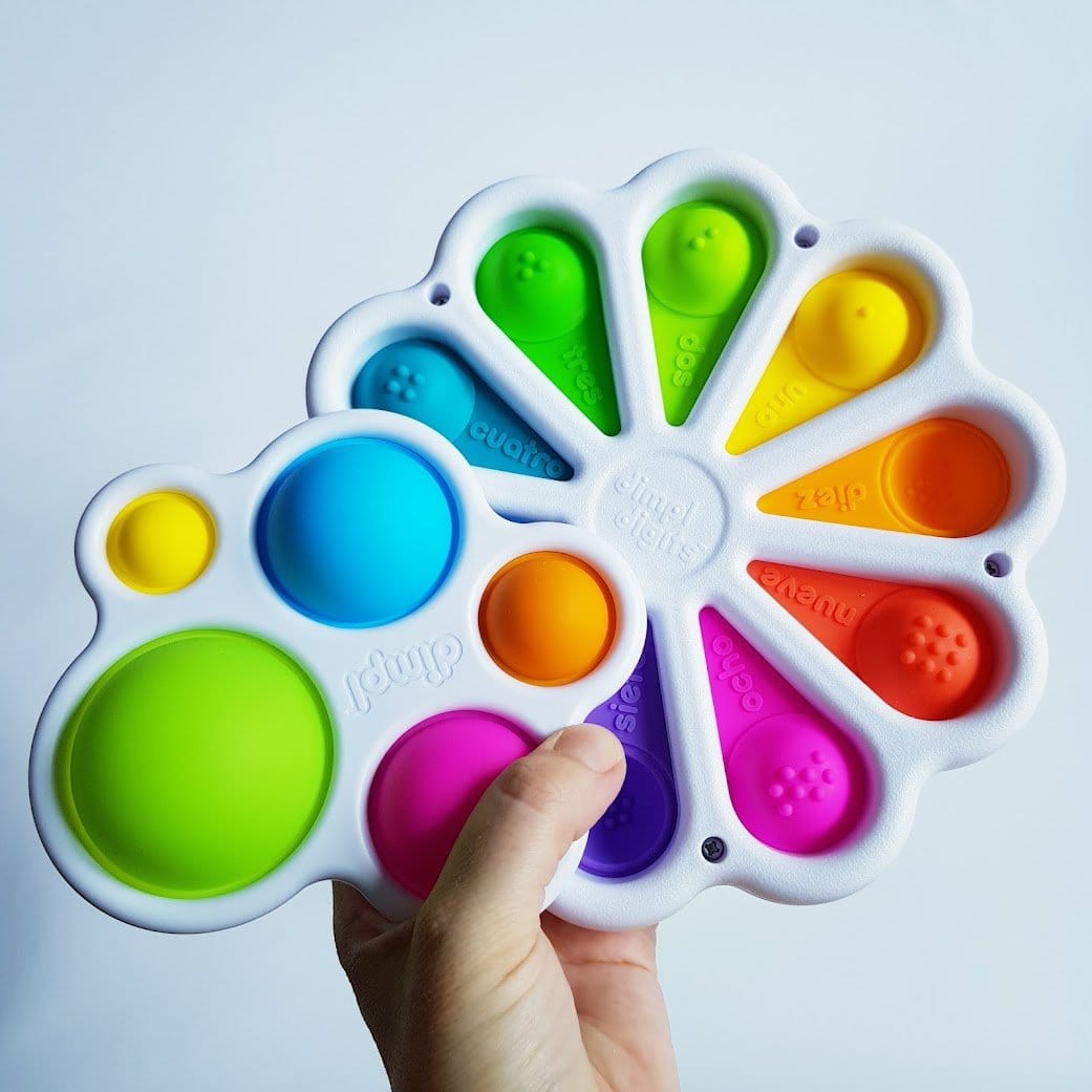 Fat Brain Toys Bąbelki do wyciskania Dimpl - 4kidspoint.pl