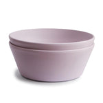 Mushie Miseczki dla dzieci Round Soft Lilac