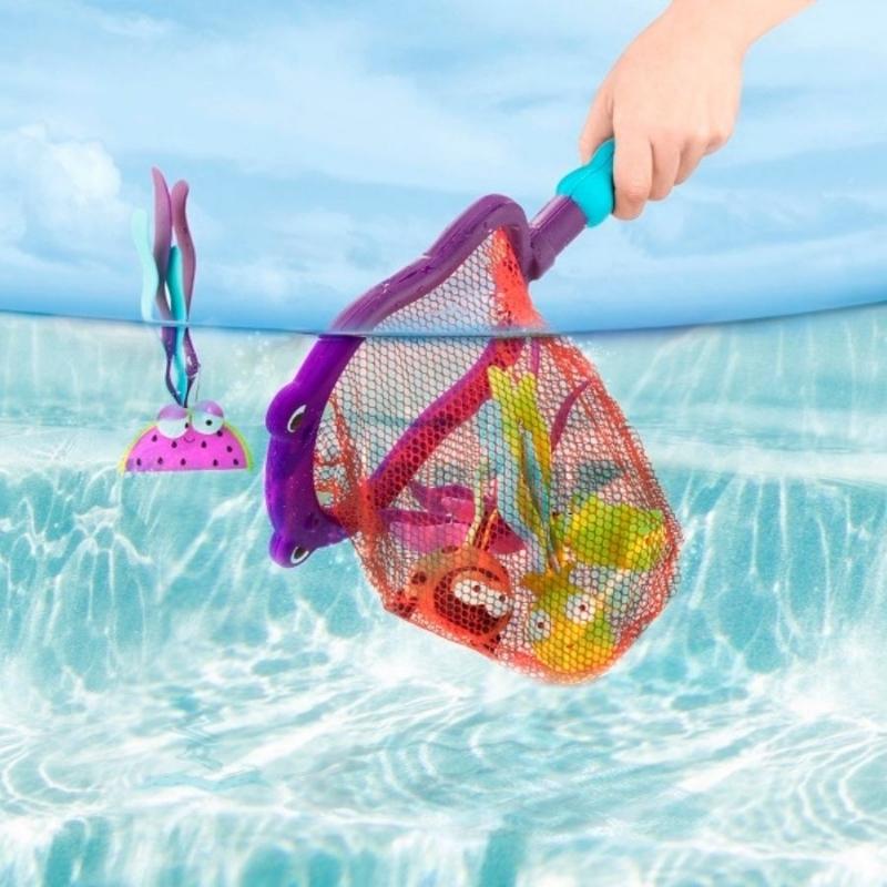 B.Toys Gra zręcznościowa łowienie morskich zwierzaków Hipcio