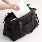 JOISSY Torba dla mamy WEEKENDER black/gun metal