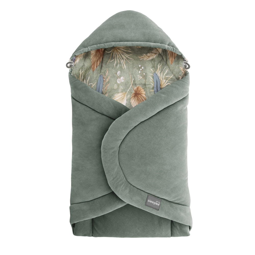 Sleepee kocyk do fotelika samochodowego bohemian green