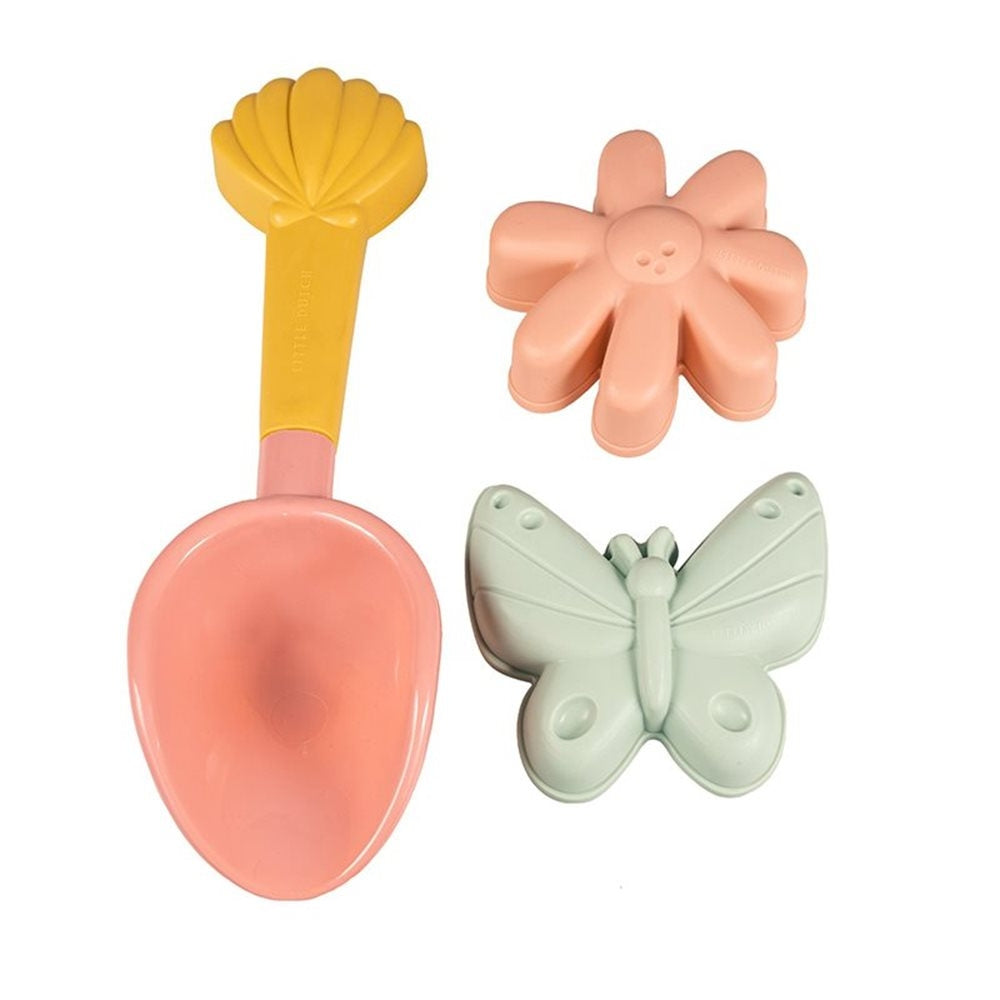 Little Dutch Zabawki do piasku 3 el. Flowers & Butterflies