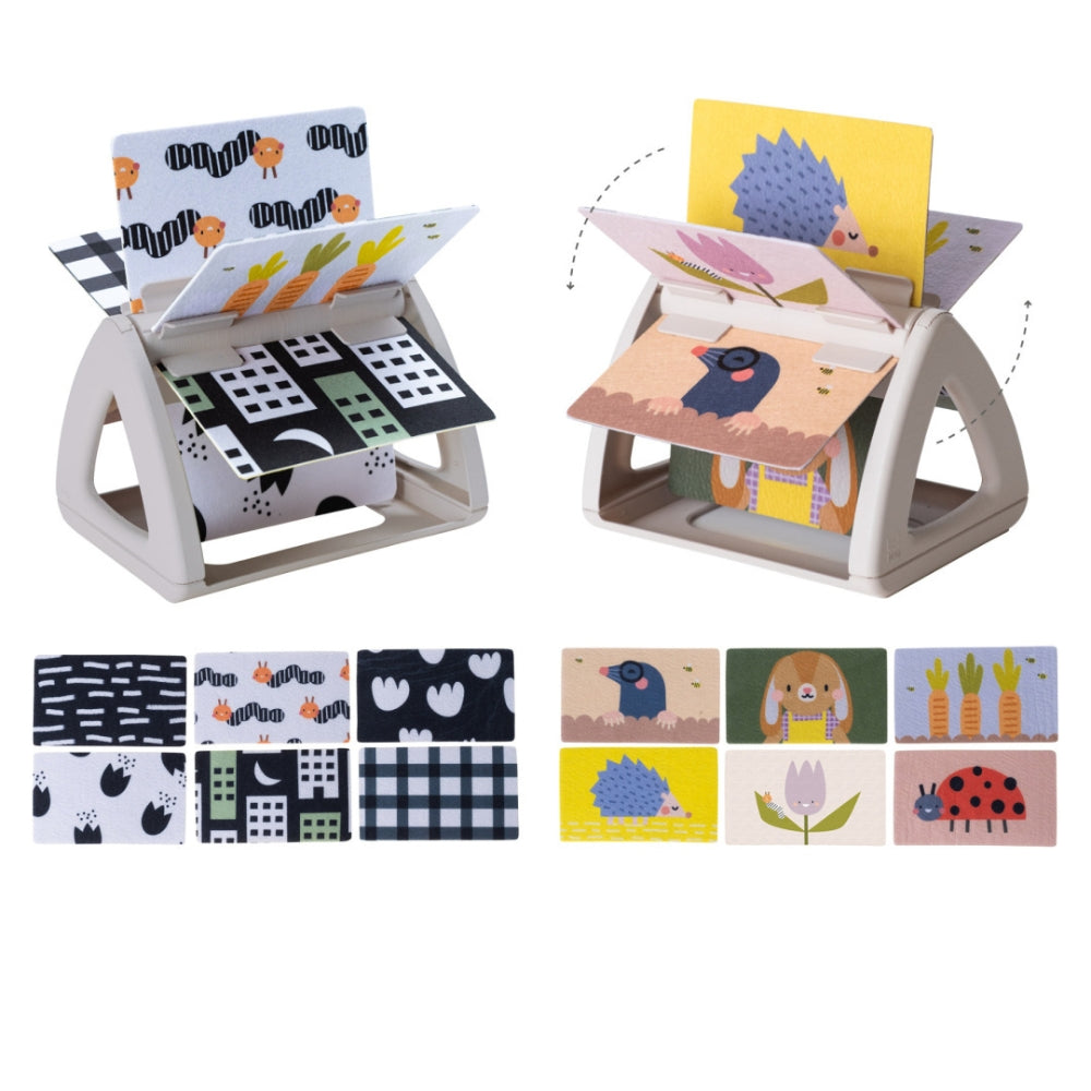 Taf toys Książeczka dla niemowląt obracająca się Tummy-Time