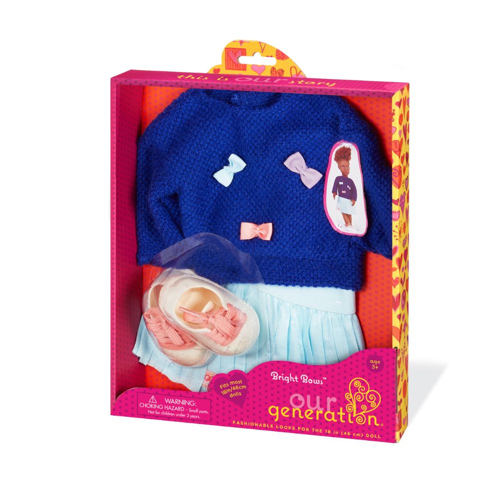 Our Generation Ubranka dla lalek 46 cm Bright Bows