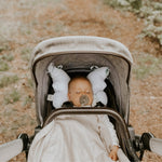 sleepee poduszka do wózka motylek bohemian green