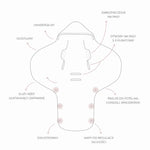 Sleepee Otulacz do fotelika samochodowego Royal Baby Grey