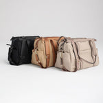 JOISSY Torba dla mamy WEEKENDER black/gun metal
