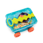 B.Toys Wózek-wagon z akcesoriami plażowymi niebieski transparentny