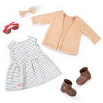 Our Generation Lalka dla dzieci Marlow 46cm niewidoma z psem przewodnikiem - 4kidspoint.pl