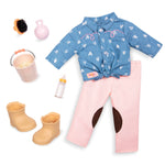 Our Generation Lalka dla dzieci Yanira 46 cm + źrebak - 4kidspoint.pl