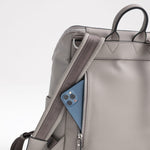 JOISSY Plecak dla mamy ROOMY stone grey/silver