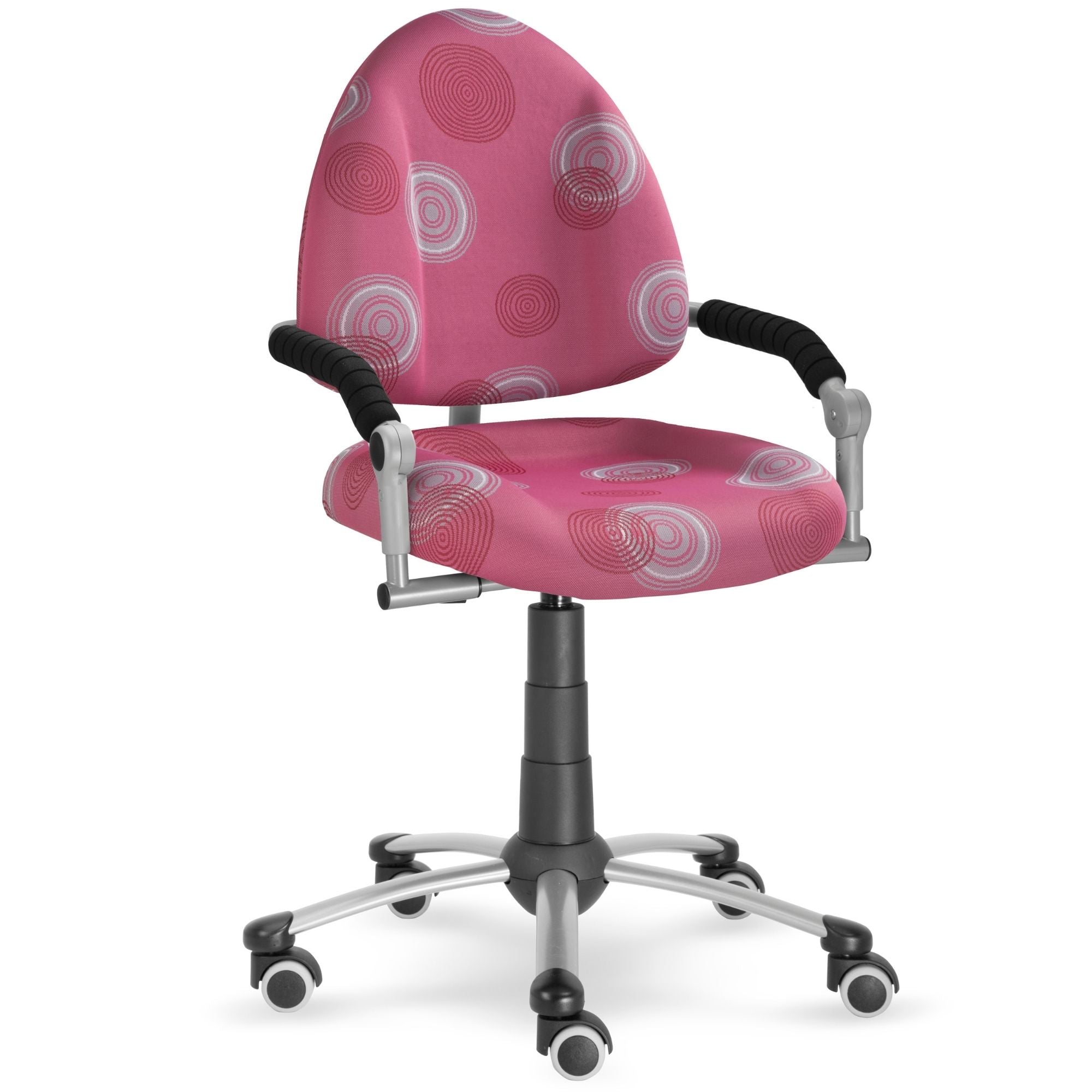 Mayer Ergonomiczne krzesło rosnące z dzieckiem Freaky różowe kółka