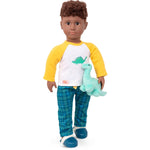 Our Generation Ubranka dla lalki chłopca 46 cm pidżamka Dino Snores - 4kidspoint.pl
