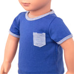 Our Generation Ubranka dla lalki chłopca 46cm By the beach - 4kidspoint.pl