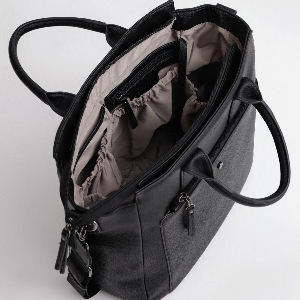 JOISSY Torba dla mamy GINA black/gun metal