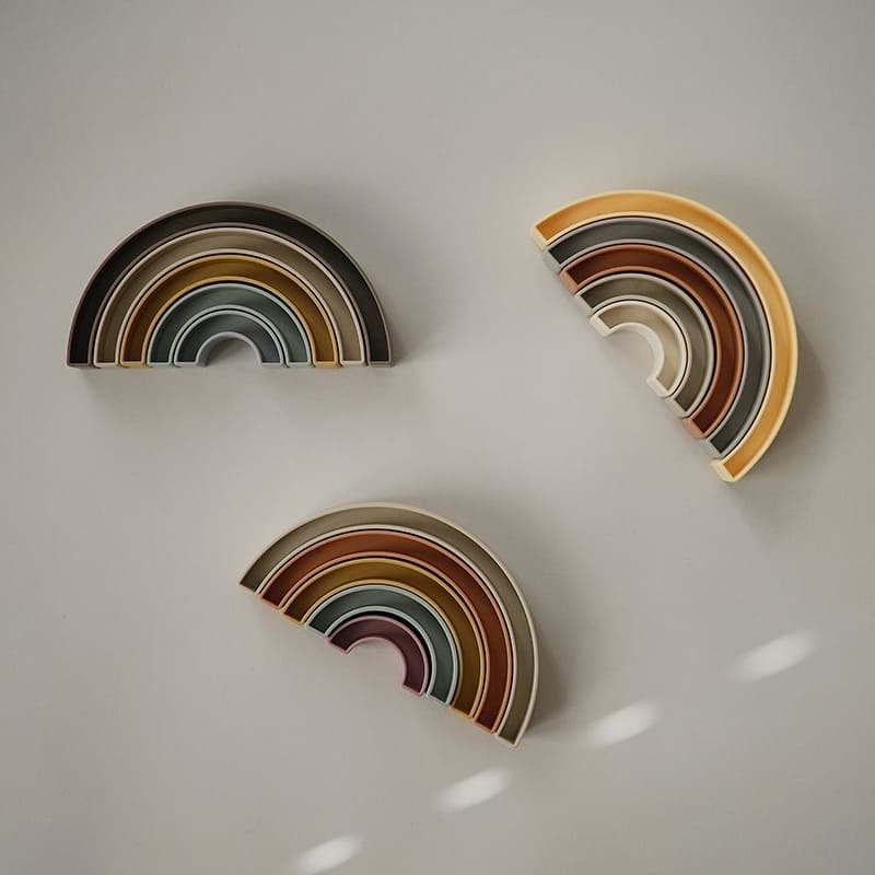 Mushie Tęcza Rainbow Tropical