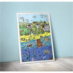 Lullalove Plakat plaża - 4kidspoint.pl