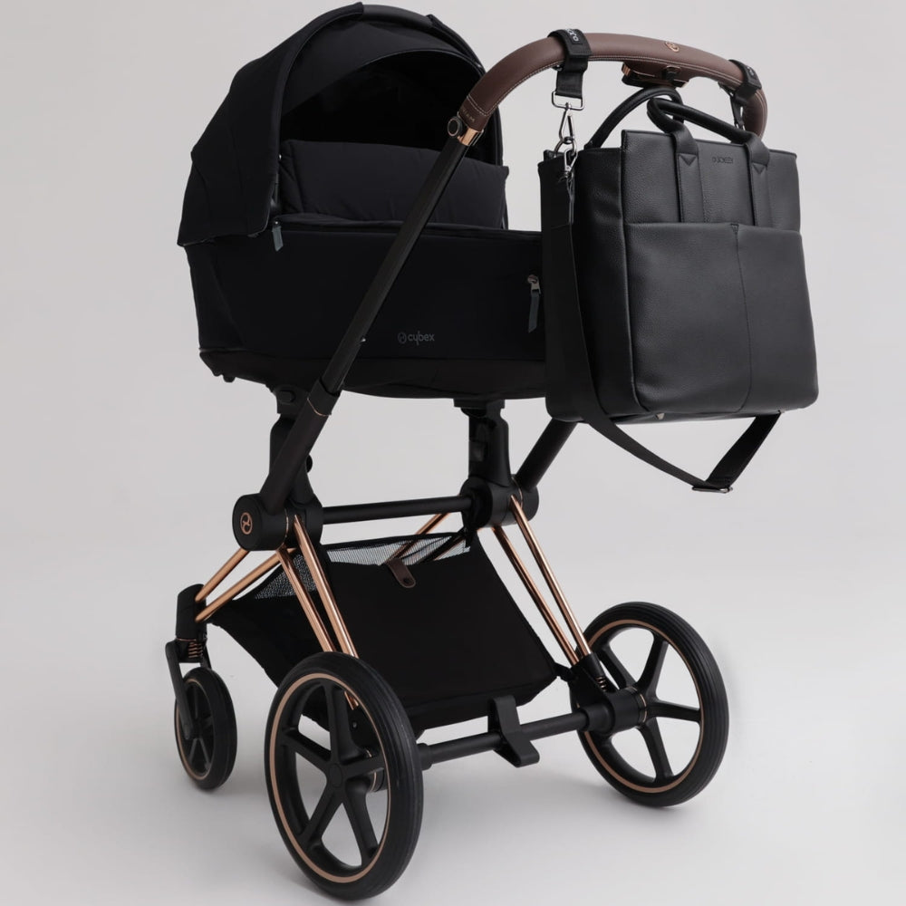 JOISSY Torba dla mamy GINA black/gun metal