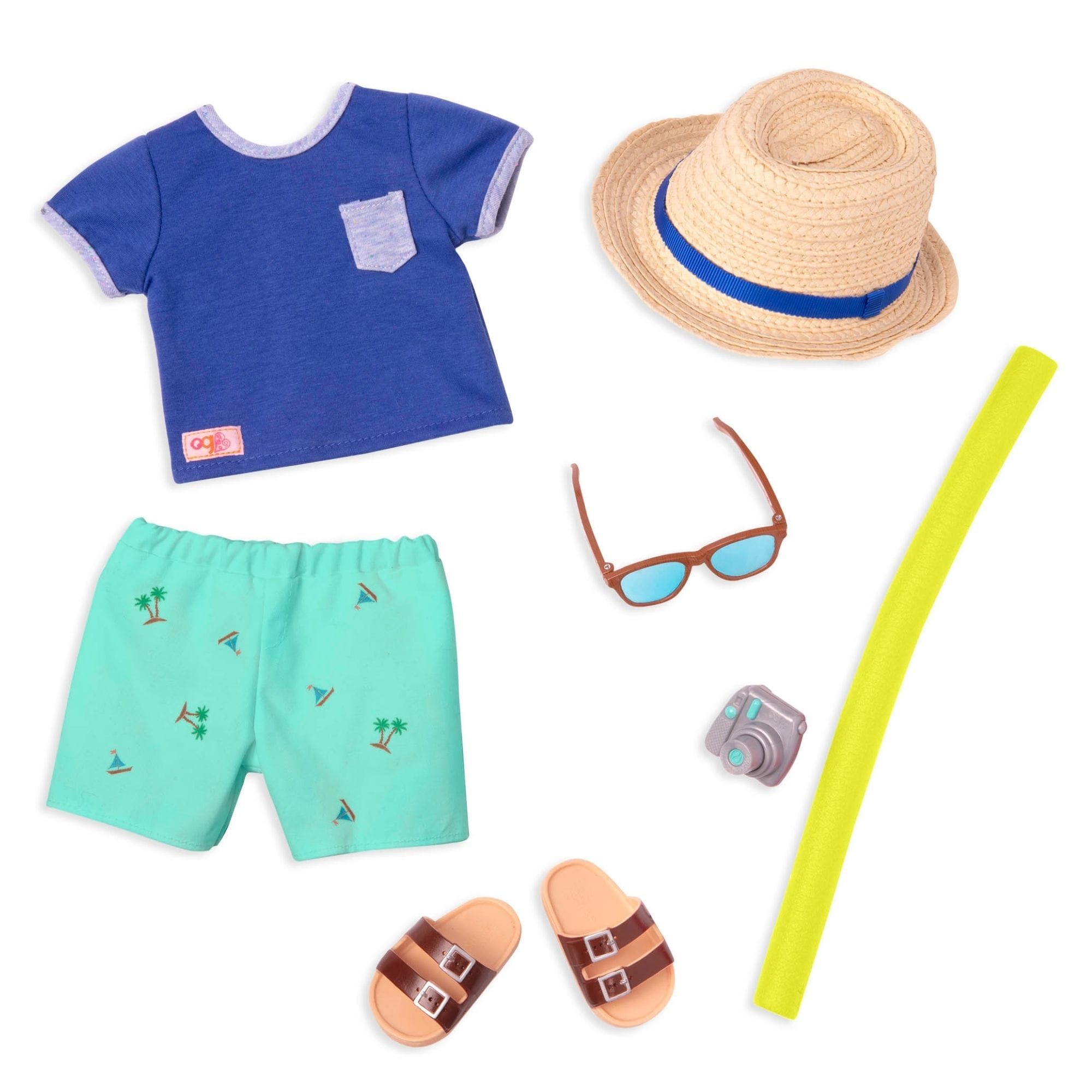 Our Generation Ubranka dla lalki chłopca 46cm By the beach - 4kidspoint.pl