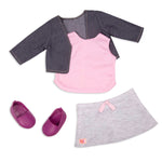 Our Generation Lalka dla dzieci Maddie 46cm z pieskiem rasy King Charles Spaniel - 4kidspoint.pl