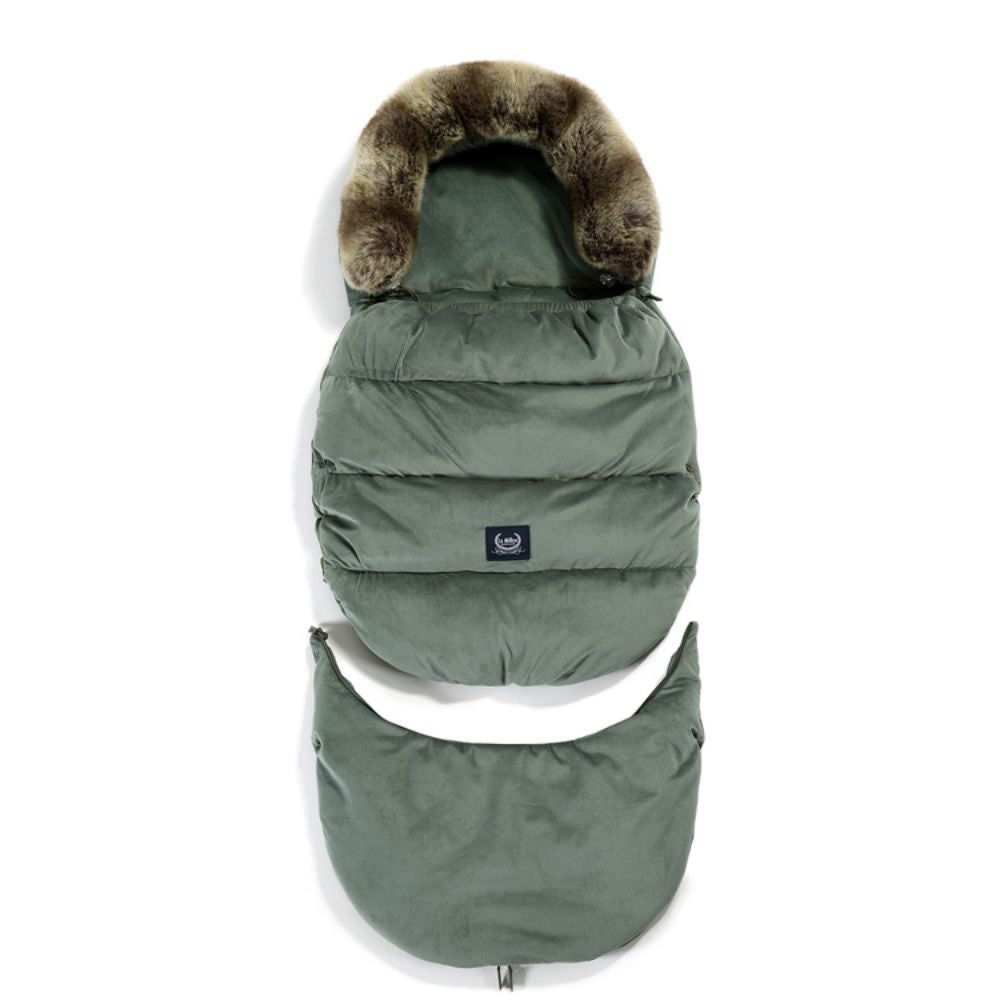La Millou Śpiworek do wózka Aspen Winterproof Stroller Bag Combo Khaki