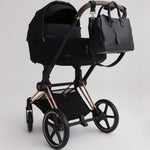 JOISSY Torba dla mamy MILA black/gun metal