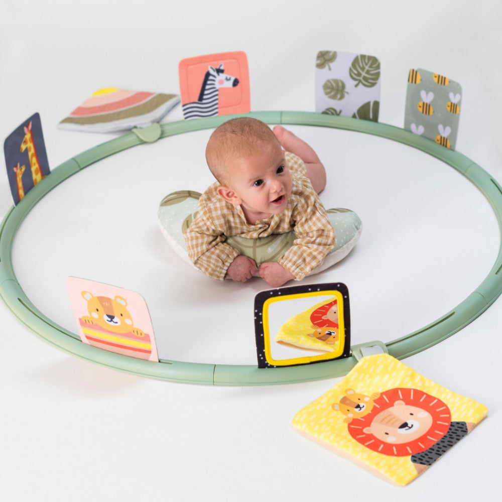 Taf Toys Zabawka dla niemowlaka trening na brzuszku obręcz