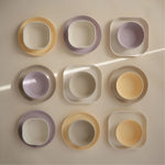 Mushie Miseczki dla dzieci Round Soft Lilac