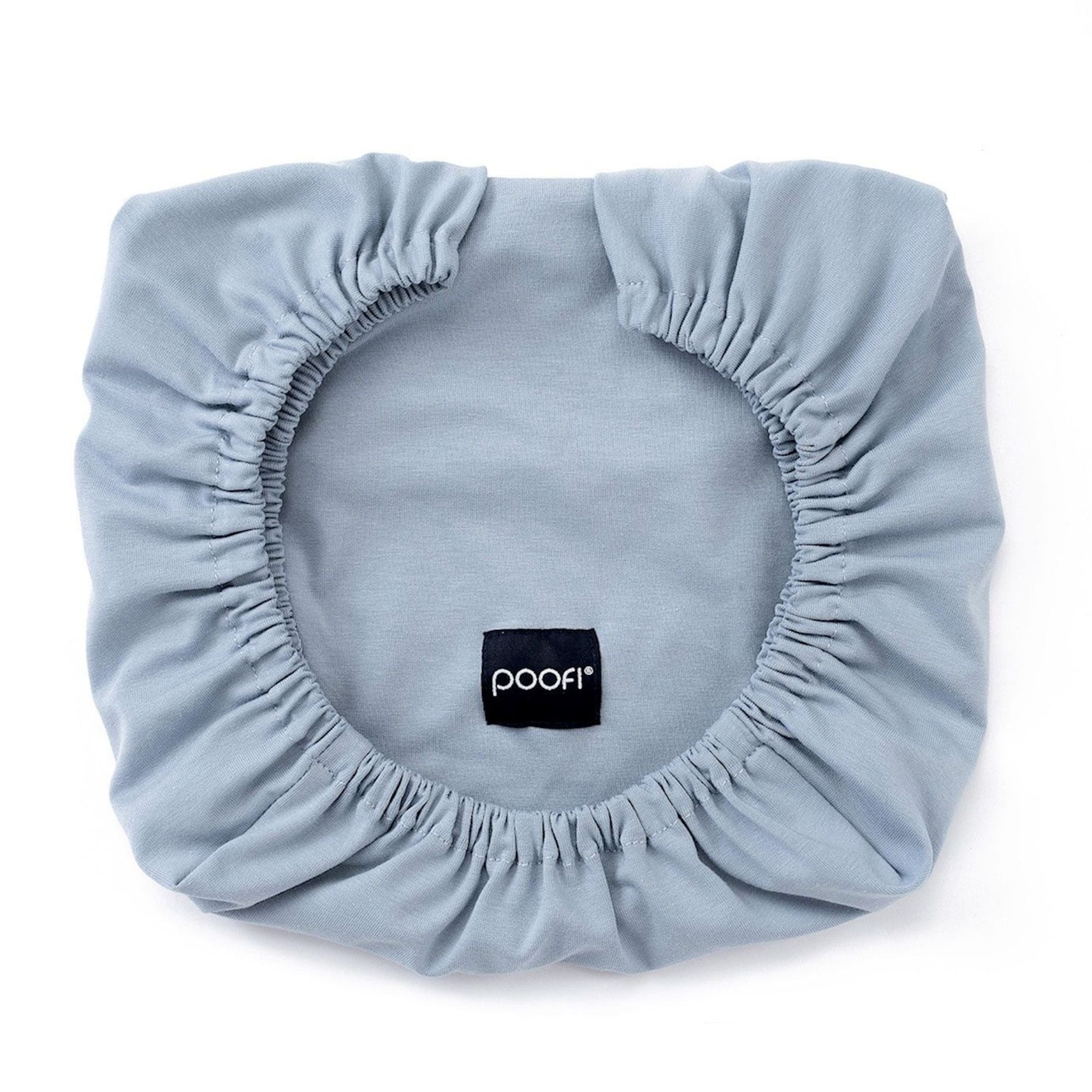 Poofi Prześcieradło do gondoli Organic dusty blue