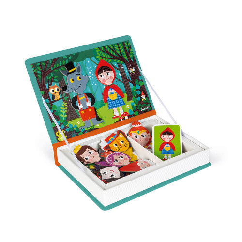 Janod Magnetyczna układanka Magnetibook Świat baśni - 4kidspoint.pl