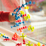 Fat Brain Toys Mini Przyssawki silikonowe 75 szt. - 4kidspoint.pl