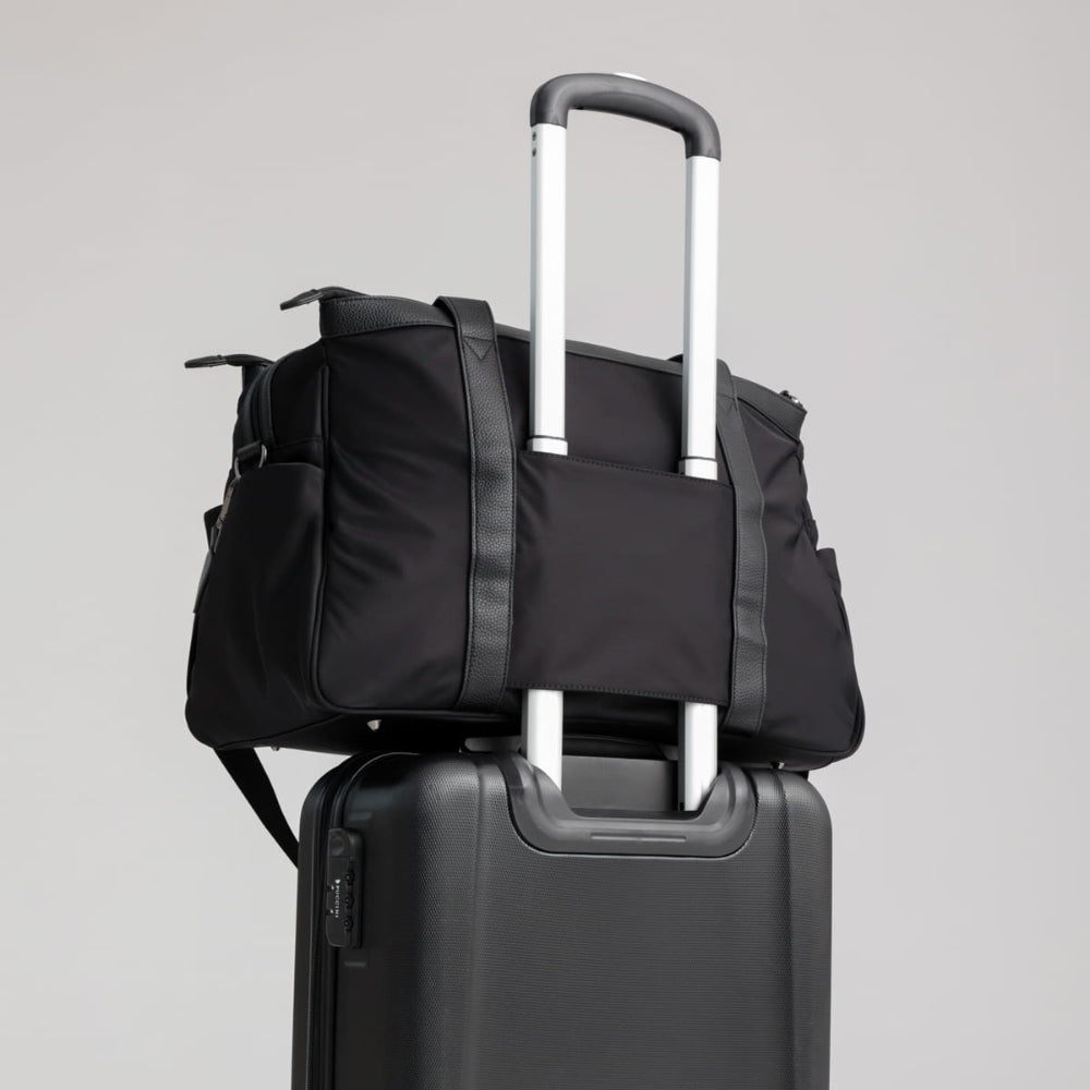 JOISSY Torba dla mamy WEEKENDER black/gun metal