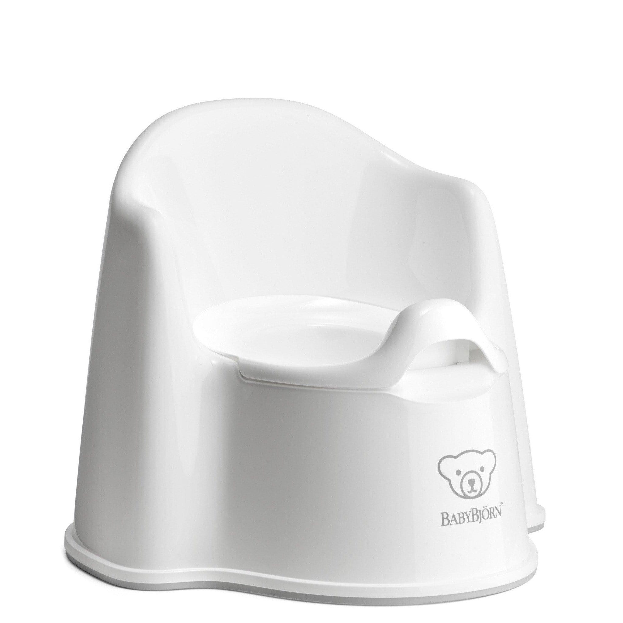Babybjorn nocnik fotelik biały - 4kidspoint.pl