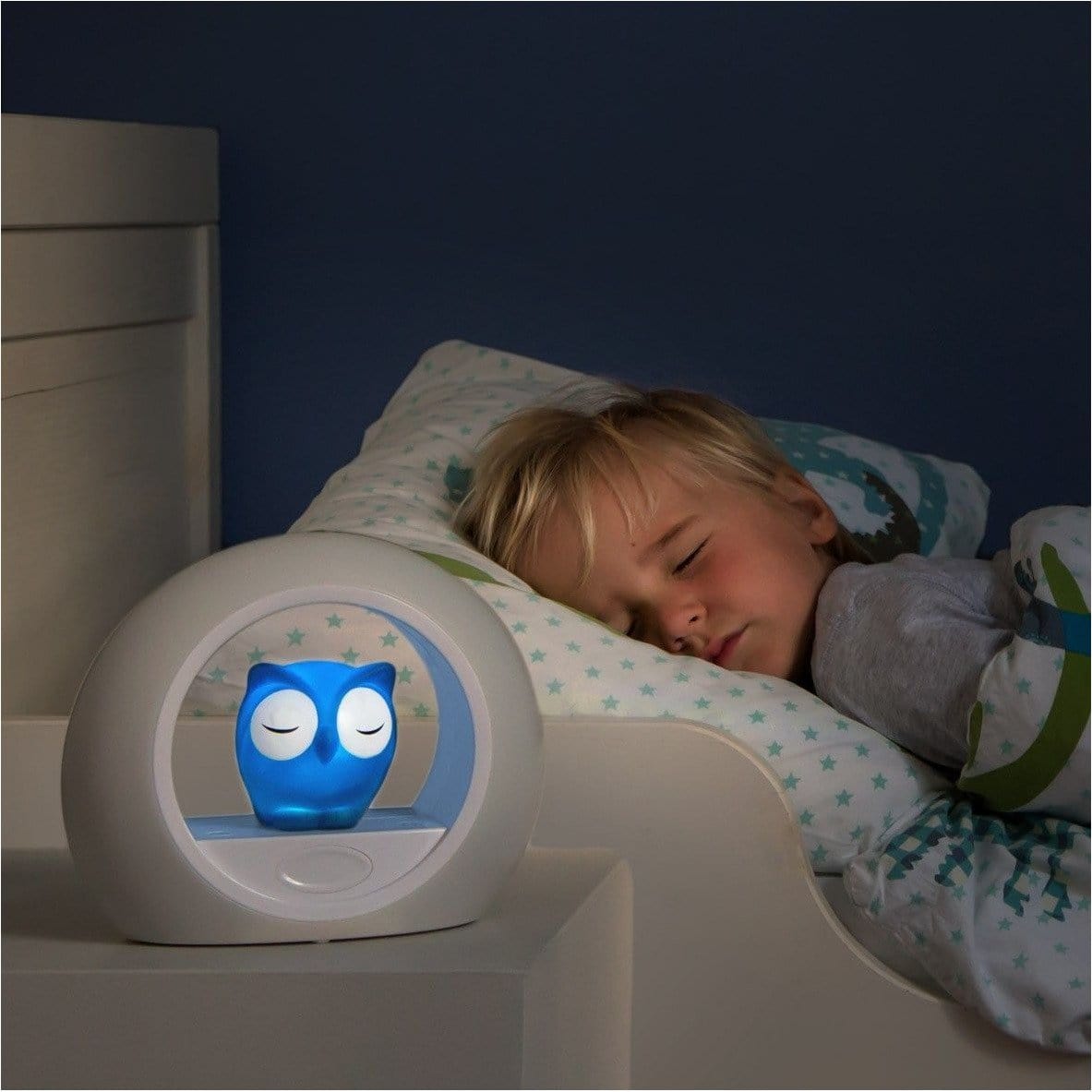 Zazu Lampka nocna LOU niebieska - 4kidspoint.pl