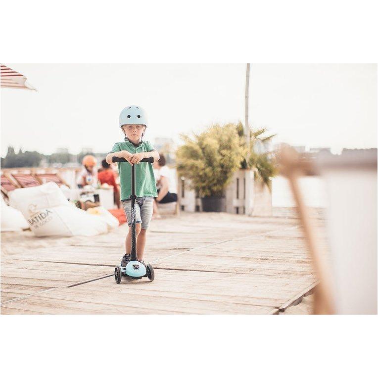 Scootandride Kask S-M dla dzieci 3+ Blueberry - 4kidspoint.pl
