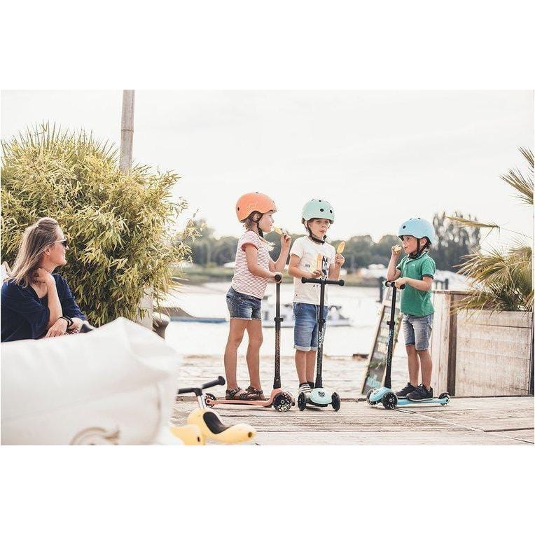 Scootandride Kask S-M dla dzieci 3+ Blueberry - 4kidspoint.pl