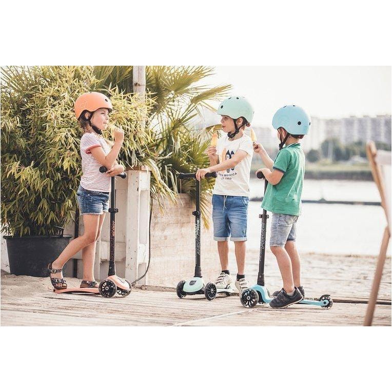 Scootandride Kask S-M dla dzieci 3+ Blueberry - 4kidspoint.pl