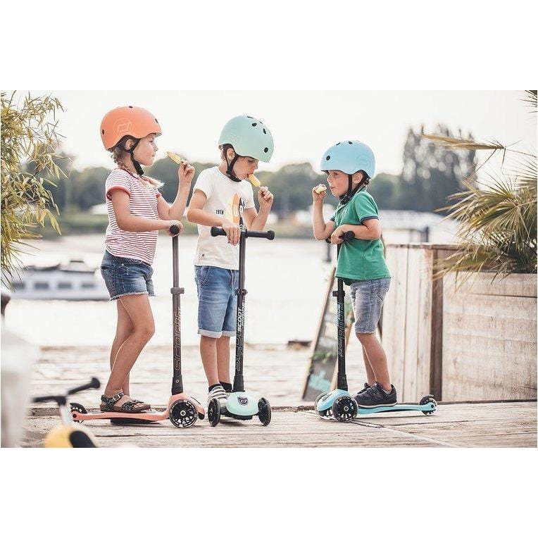 Scootandride Kask S-M dla dzieci 3+ Blueberry - 4kidspoint.pl