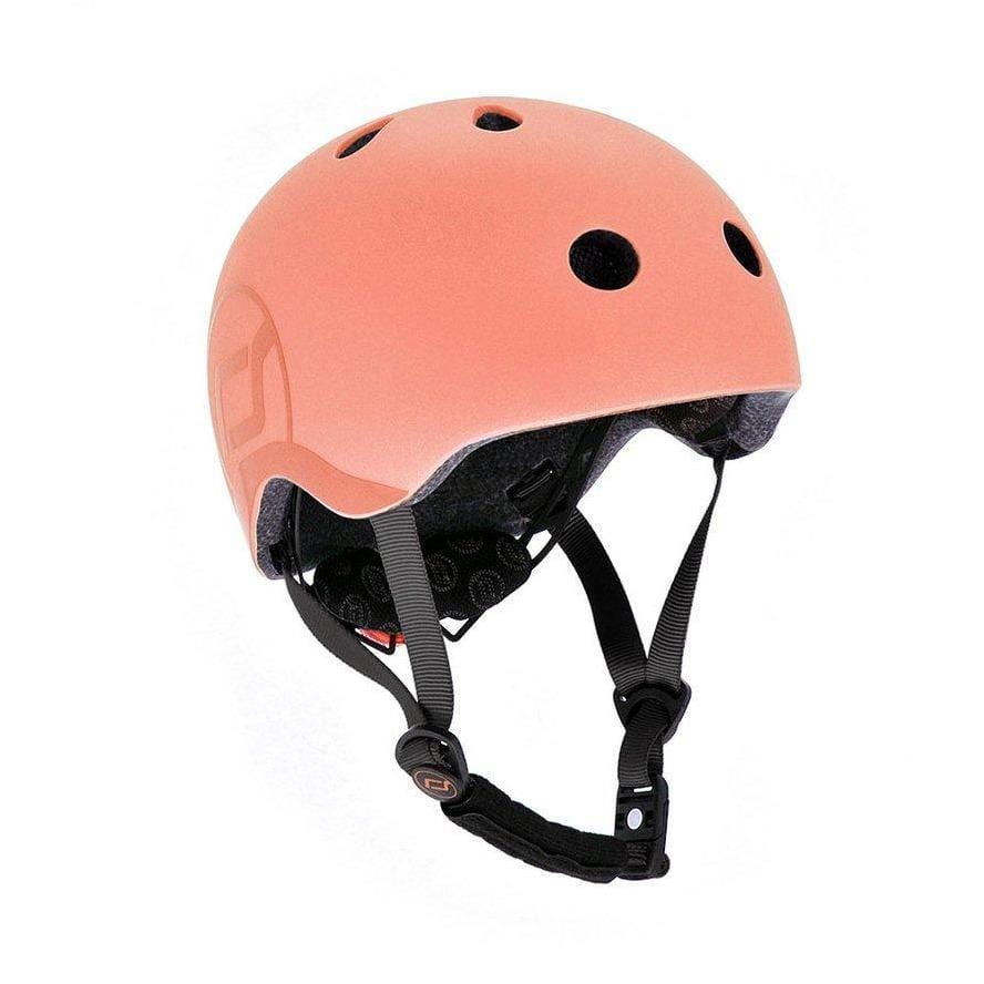 Scootandride Kask S-M dla dzieci 3+ Peach - 4kidspoint.pl