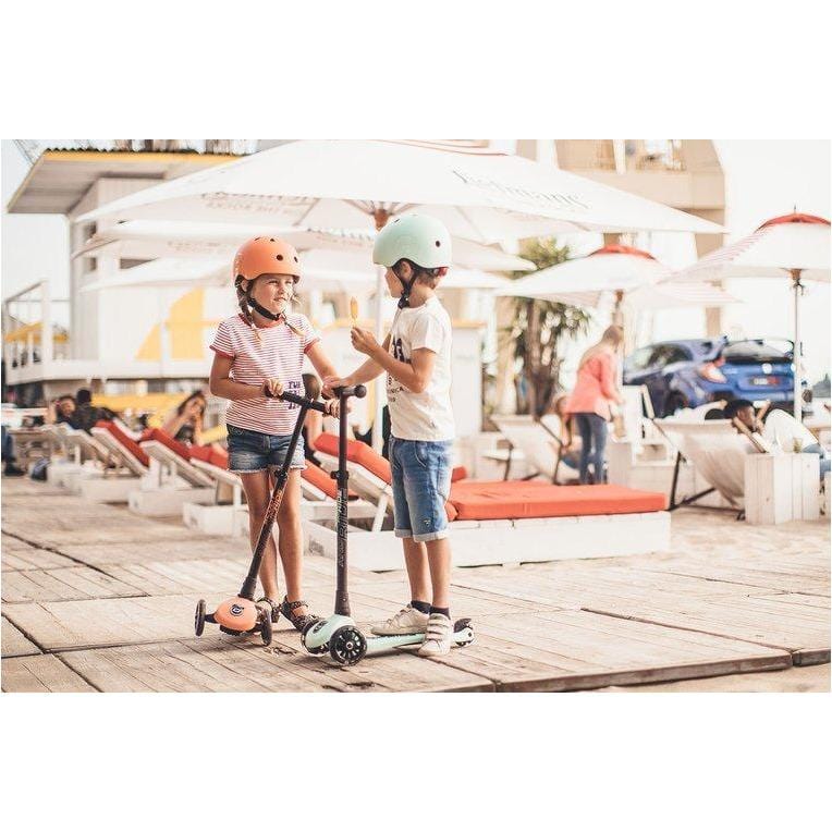 Scootandride Kask S-M dla dzieci 3+ Peach - 4kidspoint.pl