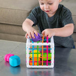 Fat Brain Toys Elastyczna Kostka Sorter InnyBin