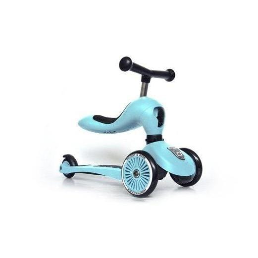 Scootandride Jeździk i hulajnoga Highwaykick 2w1 1-5 lat Blueberry - 4kidspoint.pl