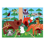 Mudpuppy Puzzle z miękkimi aplikacjami Las 42 elementy 3+