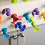 Fat Brain Toys  Przyssawki silikonowe 24 szt. - 4kidspoint.pl
