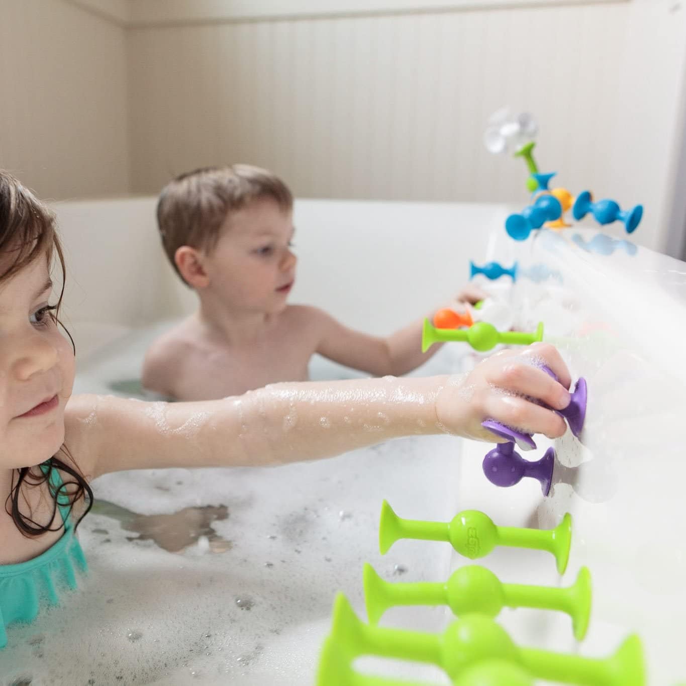 Fat Brain Toys Przyssawki silikonowe 24 szt. - 4kidspoint.pl