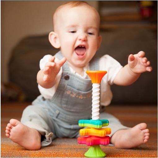 Fat Brain Toys Zakręcona zabawka dla maluchów MinniSpinny