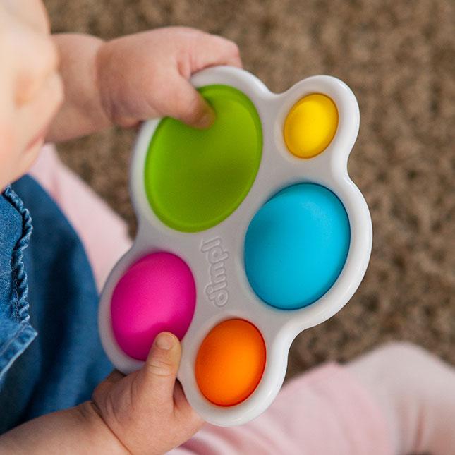Fat Brain Toys Bąbelki do wyciskania Dimpl